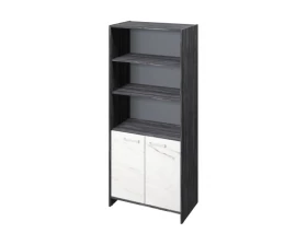 Шкаф для документов широкий с 4 полками полуоткрытый Festus images