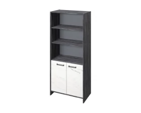 Шкаф для документов широкий с 4 полками полуоткрытый Festus images