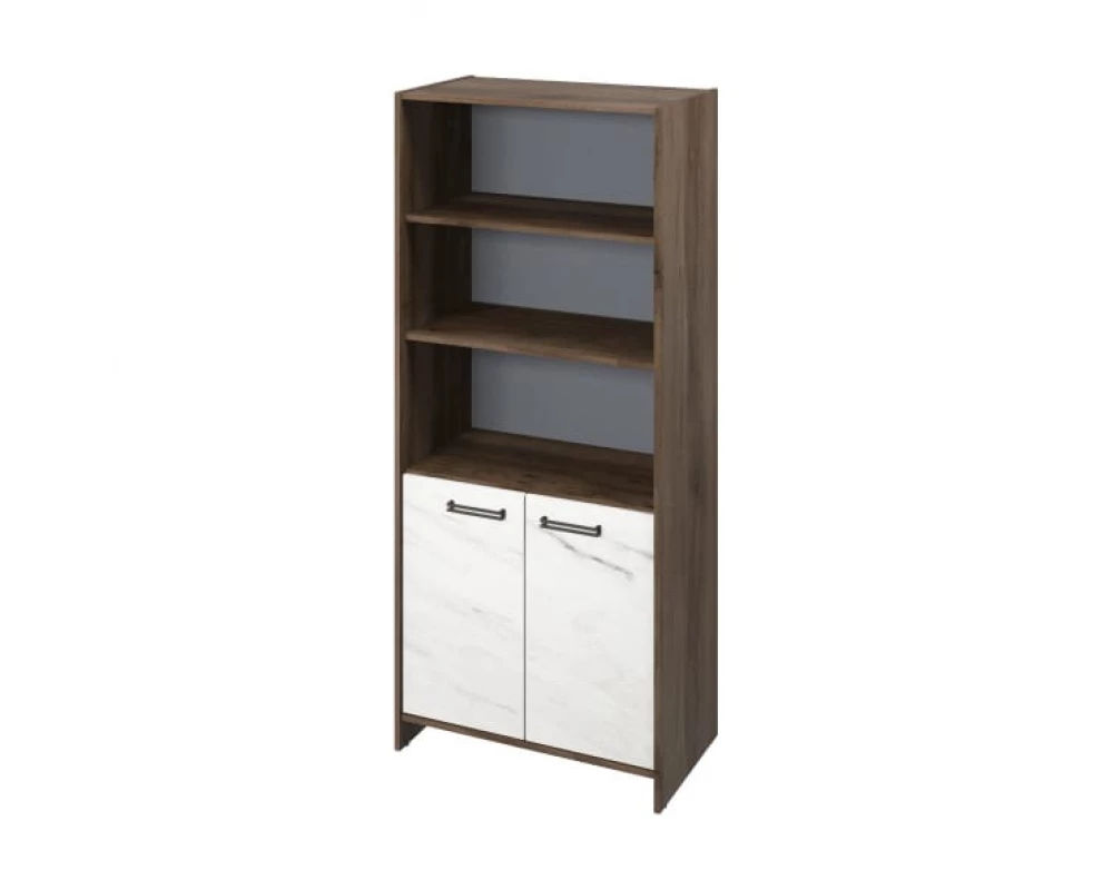 Шкаф для документов широкий с 4 полками полуоткрытый Festus