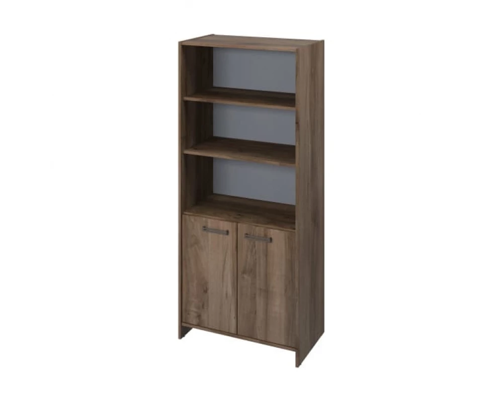 Шкаф для документов широкий с 4 полками полуоткрытый Festus
