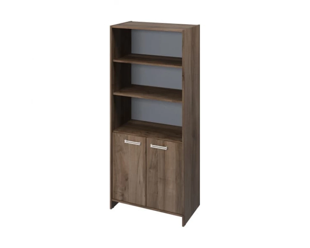 Шкаф для документов широкий с 4 полками полуоткрытый Festus