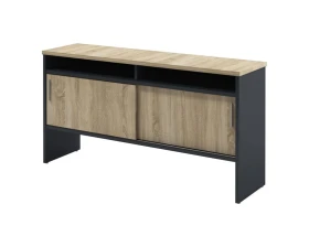 Тумба-купе приставная к столу-тандему на металлокаркасе I-68 Инновация images