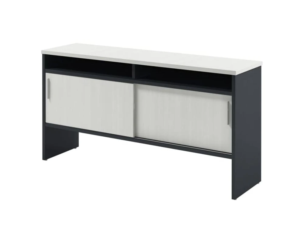 Тумба-купе приставная к столу-тандему на металлокаркасе I-68 Инновация