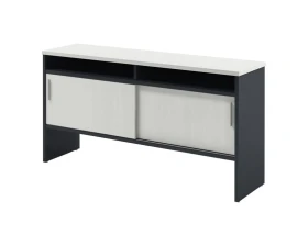 Тумба-купе приставная к столу-тандему на металлокаркасе I-68 Инновация images