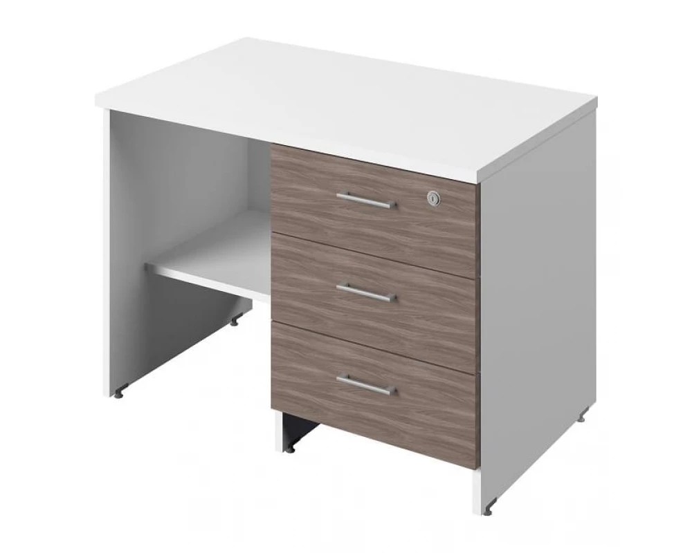 Тумба приставная "Греденция" с замком на первый ящик С-291 л/пр Public Comfort