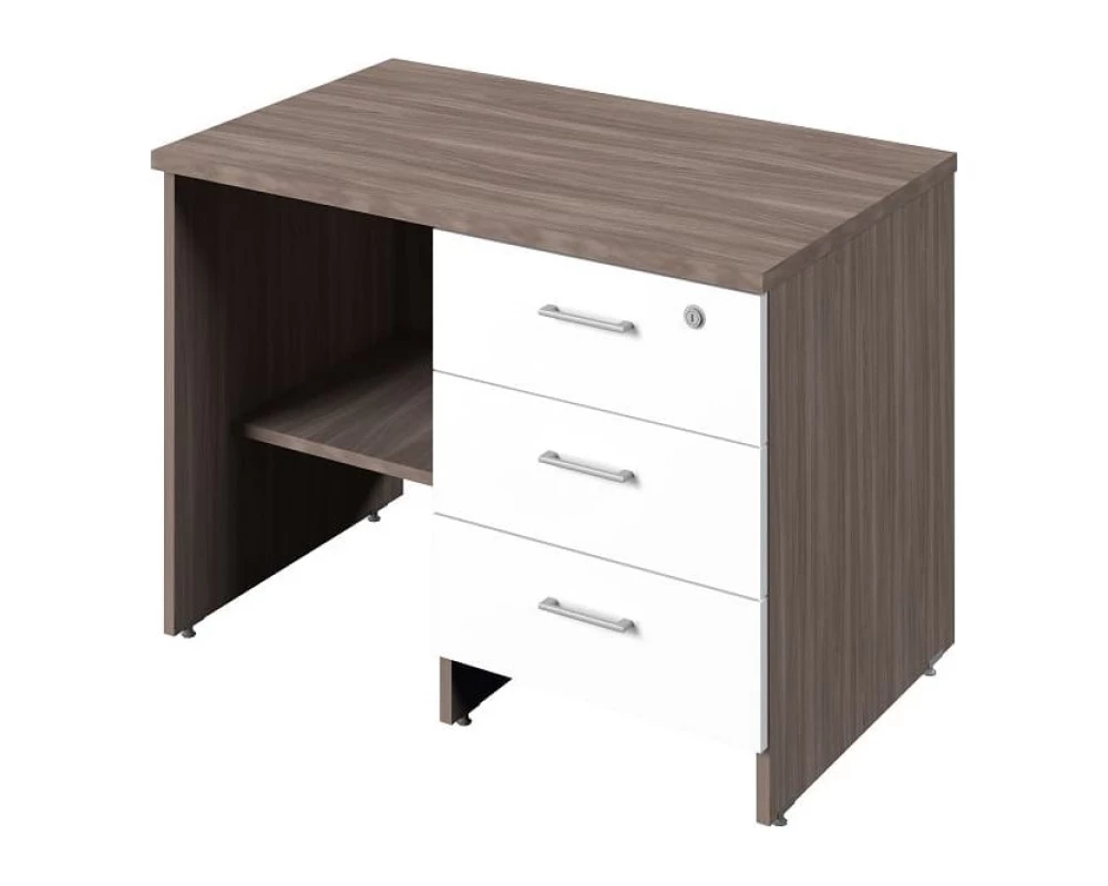 Тумба приставная "Греденция" с замком на первый ящик С-291 л/пр Public Comfort