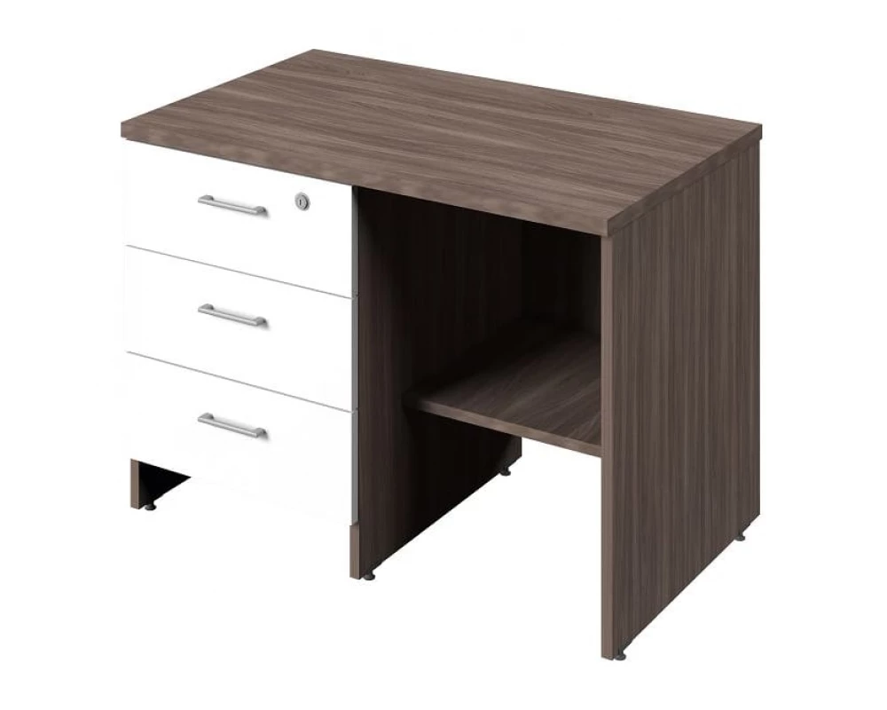 Тумба приставная "Греденция" с замком на первый ящик С-291 л/пр Public Comfort