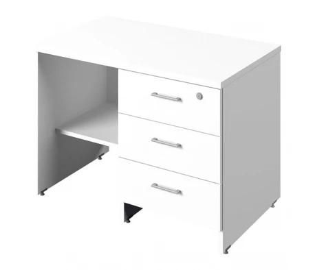 Тумба приставная "Греденция" с замком на первый ящик С-291 л/пр Public Comfort