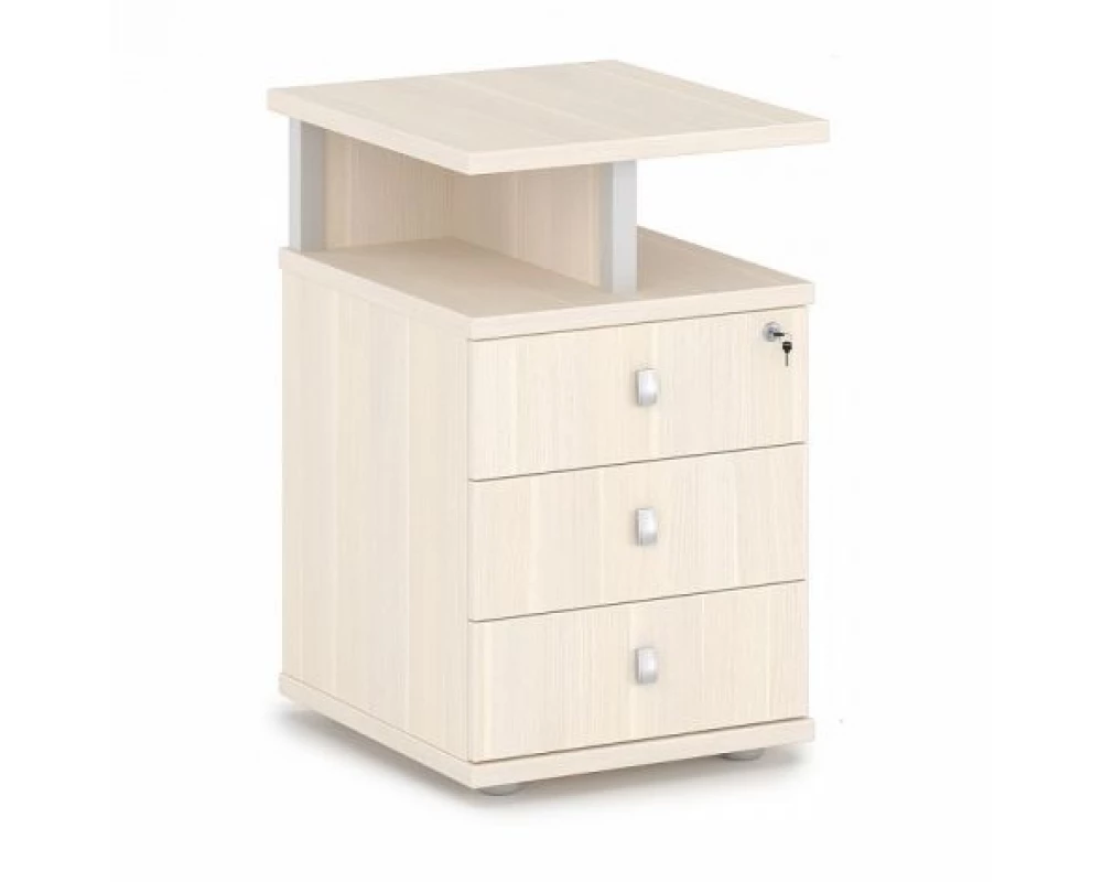 Тумба приставная с замком на первый ящик V-241 Vasanta