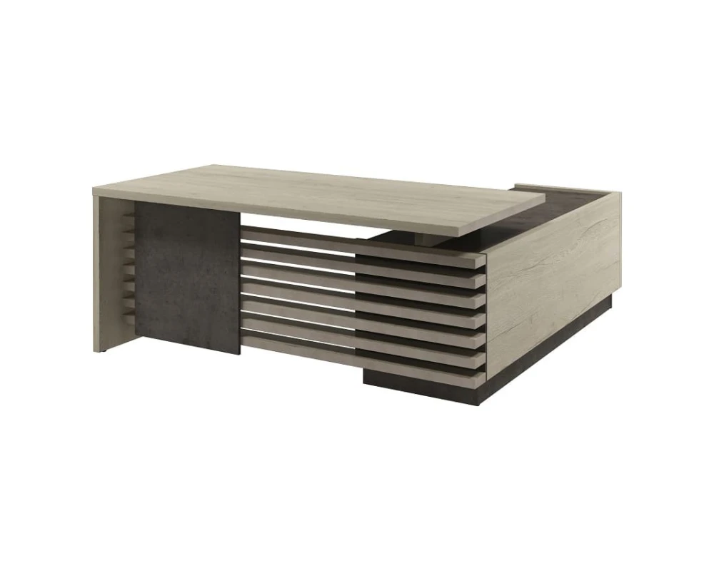 Стол руководителя с опорной тумбой Z-218л.0000* Вестар / Vestar