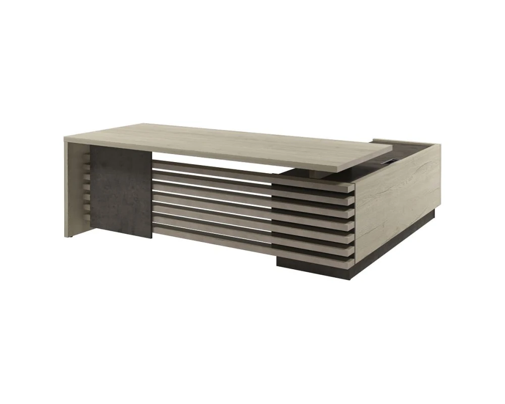 Стол руководителя с опорной тумбой Z-222л.1000 Вестар / Vestar