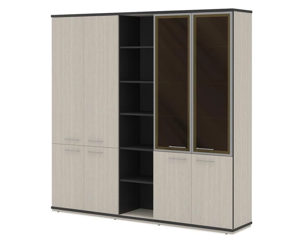 Шкаф комбинированный глубокий ПК-СЕ-Ш3С220Х225К2ДС/Г-В2 Сенатор