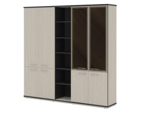 Шкаф комбинированный глубокий ПК-СЕ-Ш3С220Х225К2ДС/Г-В2 Сенатор images