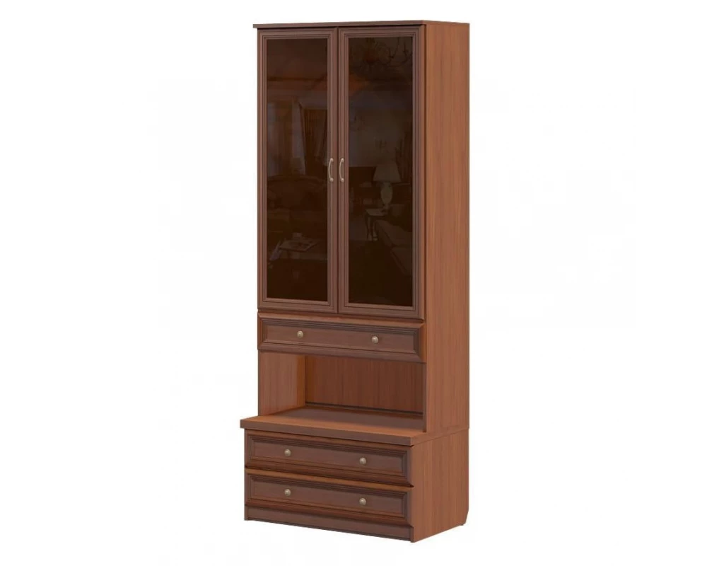 Шкаф офисный для руководителя широкий ПК-ВР-ШК3Н229Х90СТ-В48 Версаль