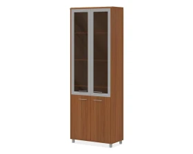 Шкаф офисный широкий ПК-ТФ-ШК212Х75С/М-В1 Технофорвард images