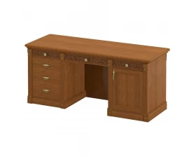 Стол руководителя двухтумбовый ПК-МР-СТР178Х69/2Т-В3 Марсель images