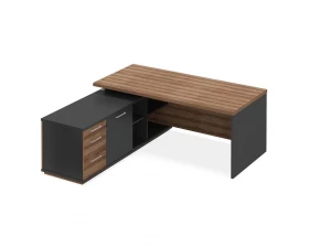 Стол руководителя ПК-СЕ-СТ190Х190Л/Д-В3 Сенатор images