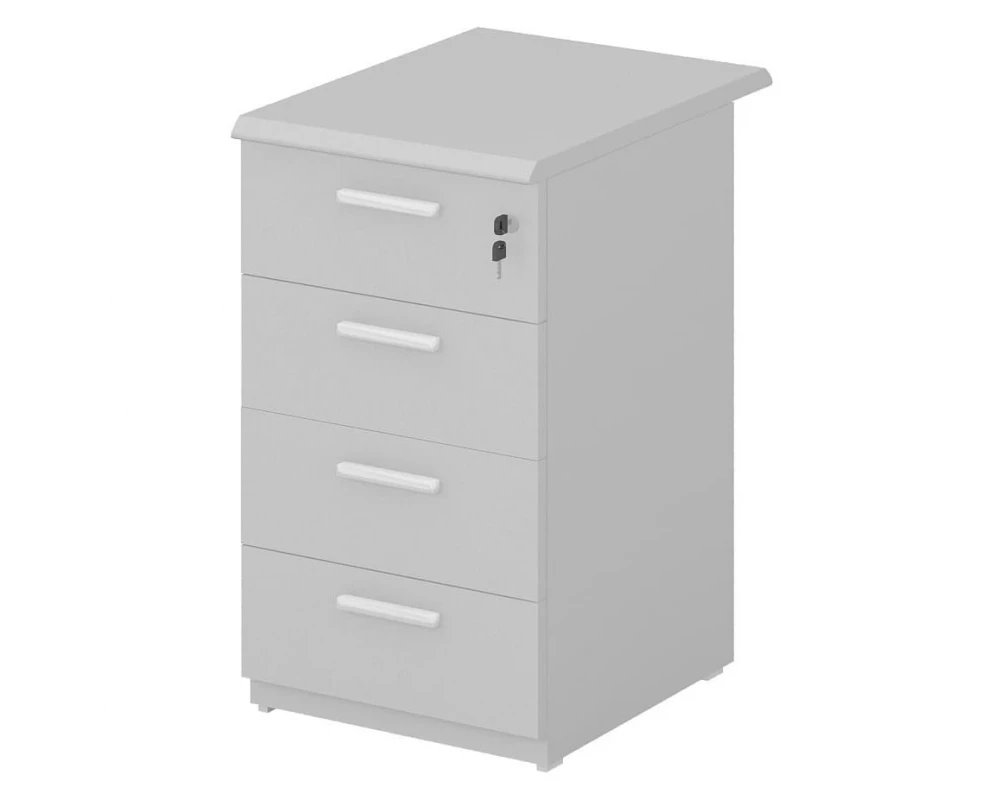 Тумба приставная (ДСП) с ящиками ПК-ТФ-ТМП44Х60УМ/П-В1 Технофорвард