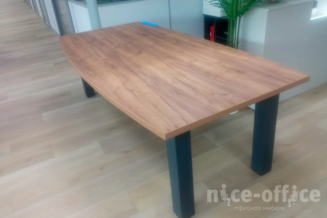 Стол переговорный 2400x1200x750 First фото в интерьере 1