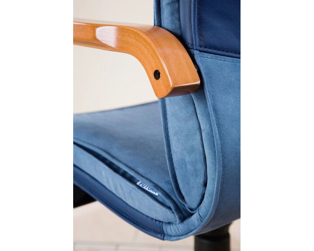 Кресло БЕРЛИН Д, комб, дерево