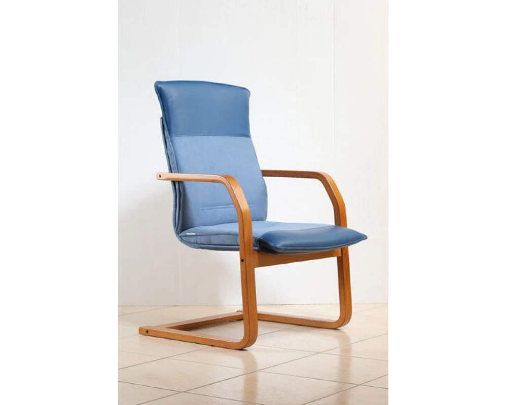 Кресло БЕРЛИН В, комб, дерево