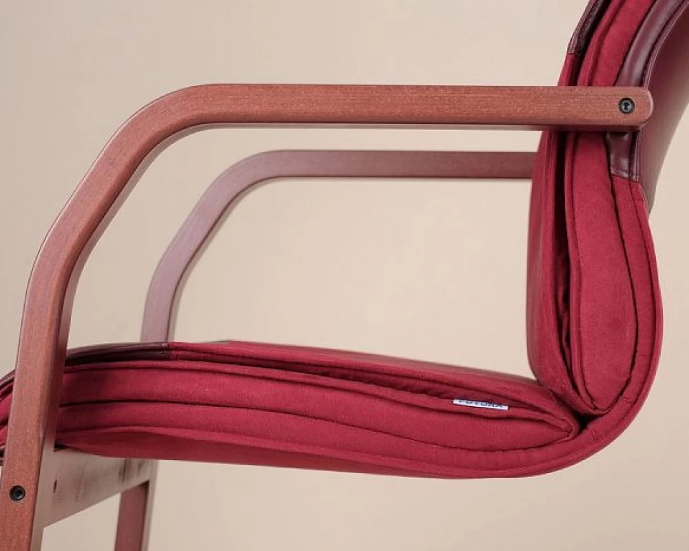 Кресло ЛОНДОН В, комб, дерево