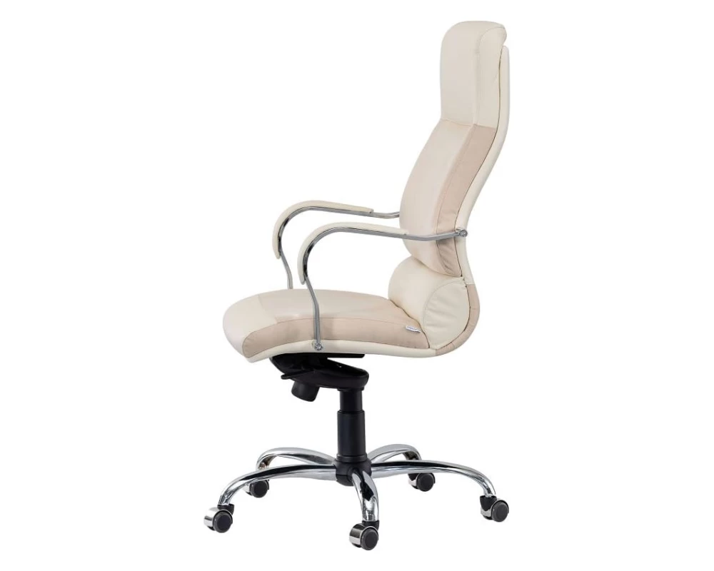 Кресло КОМФОРТ П, комб, хром