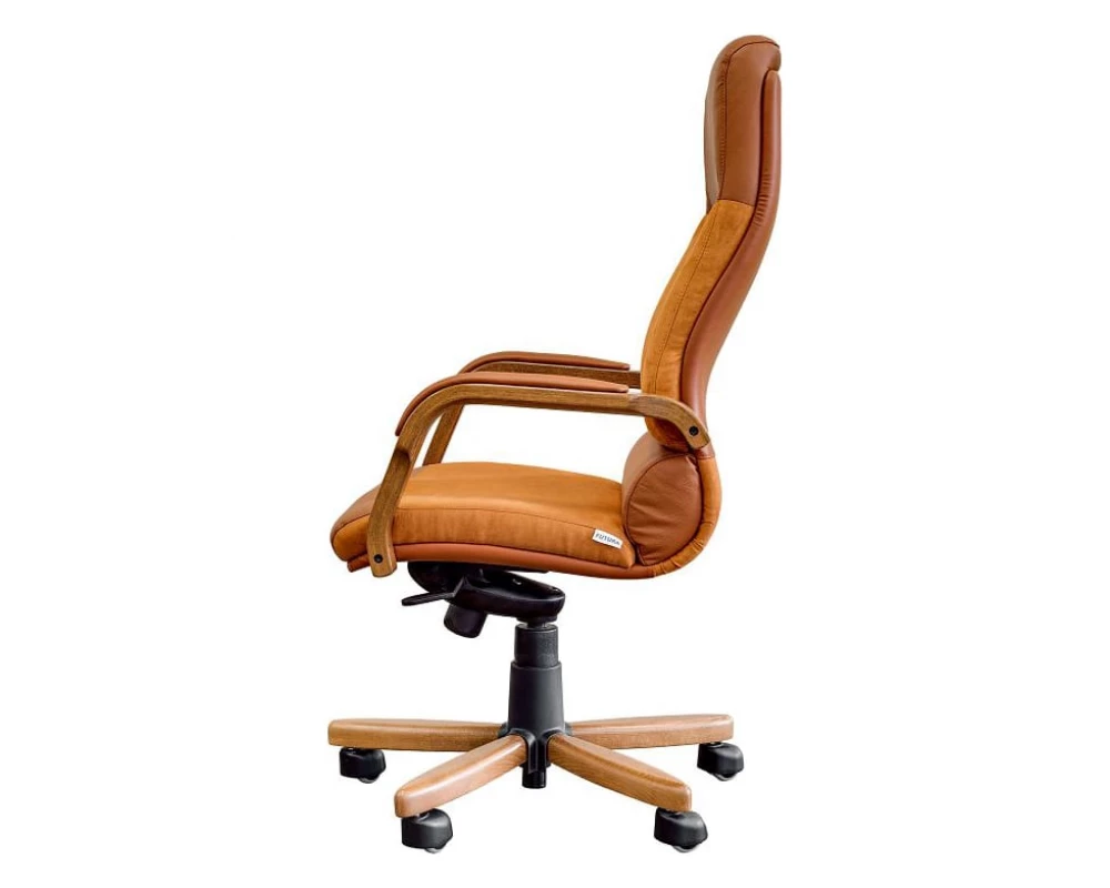 Кресло КОМФОРТ П, комб, дерево