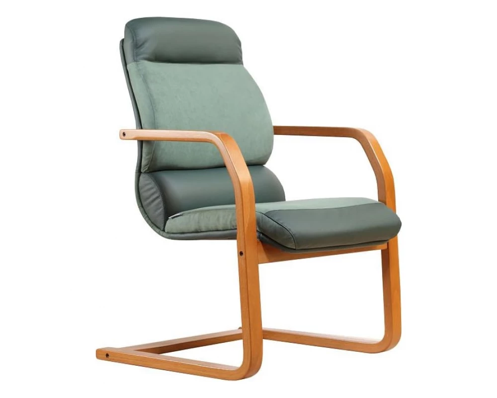 Кресло КОМФОРТ В, комб, дерево