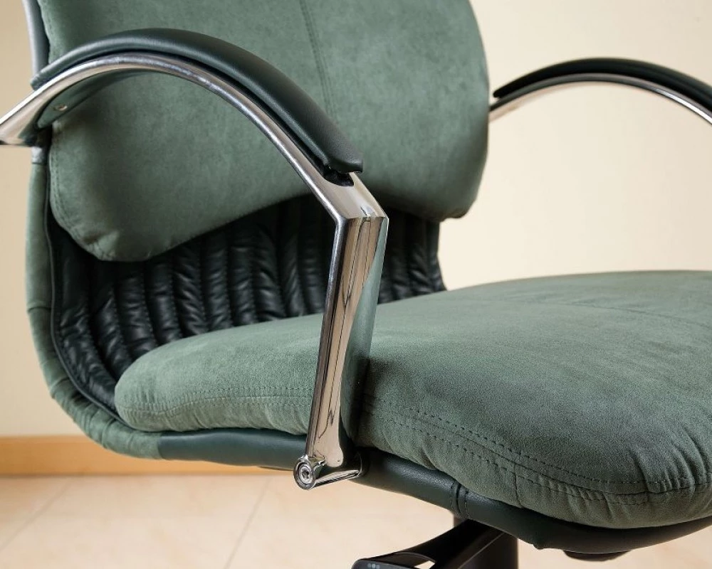 Кресло МАРА Д, комб, хром