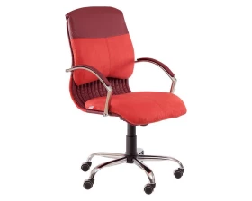 Кресло МАРА Д, комб, хром images