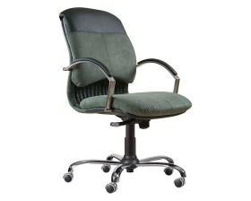 Кресло МАРА Д, комб, хром images