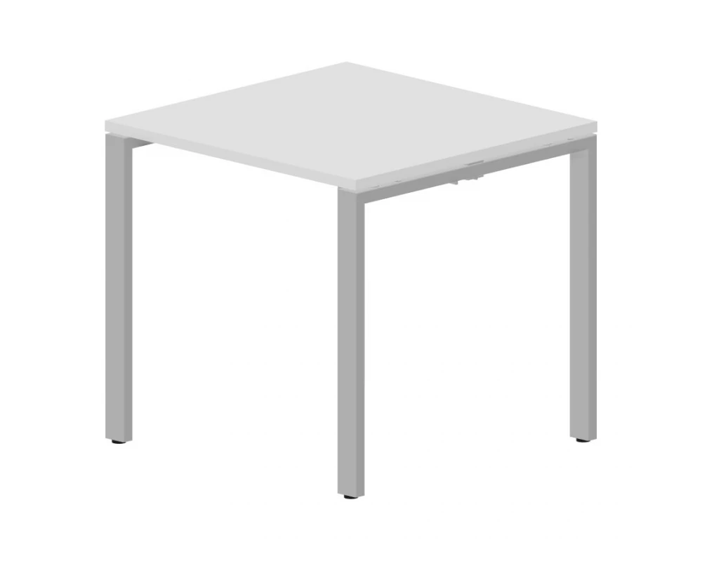 Стол письменный 800х780х750 Strike Белый/Алюминий
