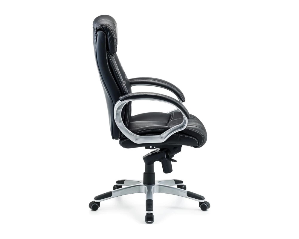 Кресло Albert 2177H Экокожа, Черный