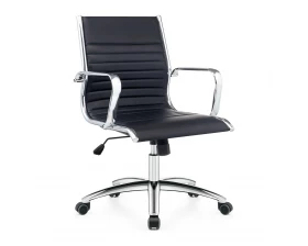 Кресло Roger LB 2004М Экокожа, Черный images