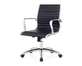 Кресло Roger LB 2004М Экокожа, Черный images