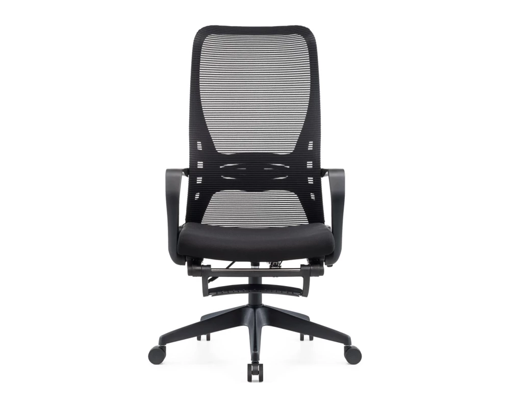 Кресло VIKING-51 M121-1 Сетка/Ткань, Черный