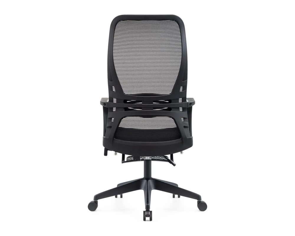 Кресло VIKING-51 M121-1 Сетка/Ткань, Черный