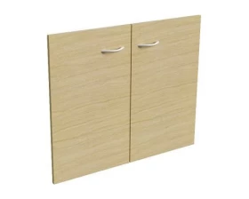 Двери деревянные низкие без замка ручка скоба 67,5x39,4x1,8 STEEL EVO images