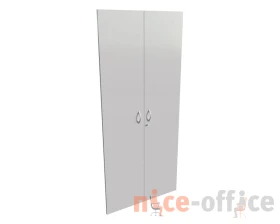 Двери деревянные высокие с замком ручка скоба 177,5x39,4x1,8 STEEL EVO images
