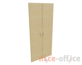 Двери деревянные высокие с замком ручка скоба 177,5x39,4x1,8 STEEL EVO images