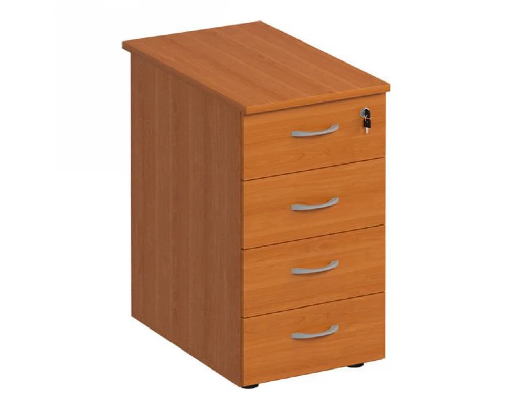 Тумба приставная 4х ящичная с центральным замком ФР 214 Formula