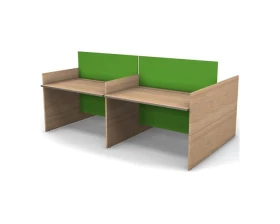 Рабочая станция 4х местная 240х158,2х116,9 76S322B Smart images