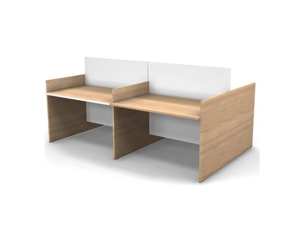 Рабочая станция 4х местная 240х158,2х116,9 76S322B Smart