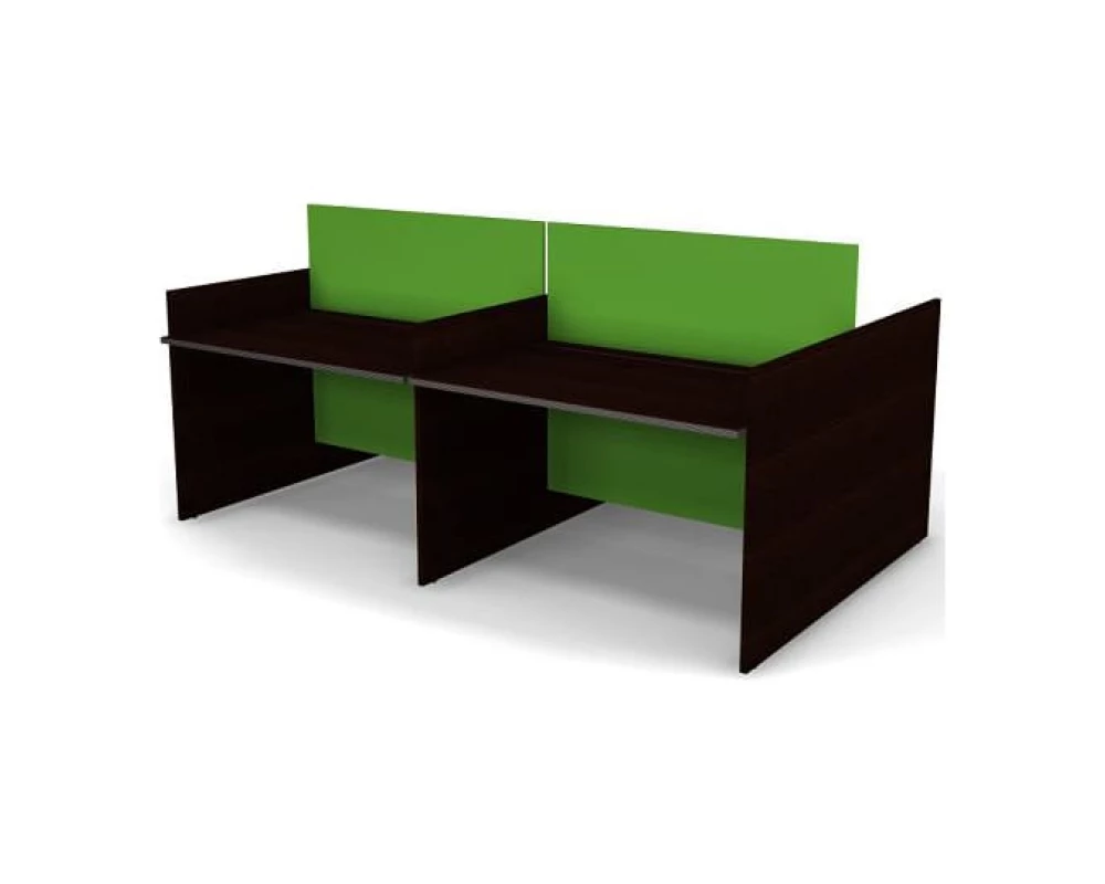 Рабочая станция 4х местная 240х158,2х116,9 76S322B Smart