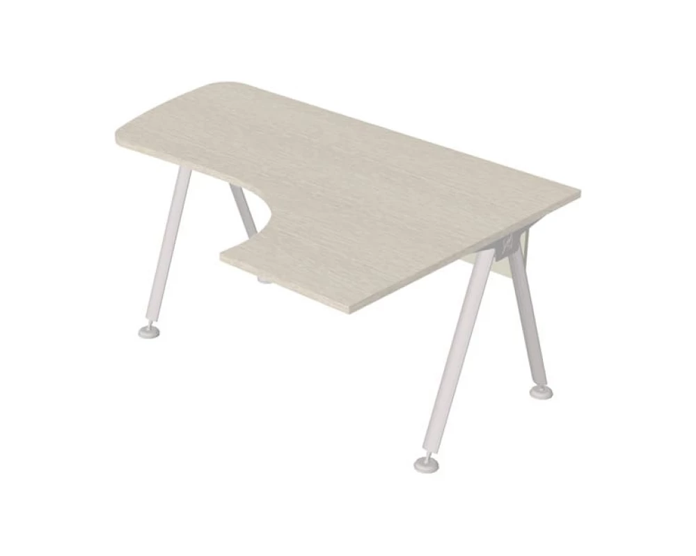 Стол интегральный на металлокаркасе правый GМ-104R+G-86 Гамма