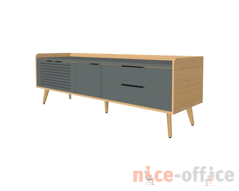Опорная тумба рабочего стола Rem-34 R/L Remo