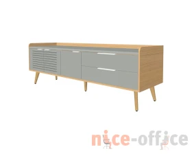 Опорная тумба рабочего стола Rem-34 R/L Remo images