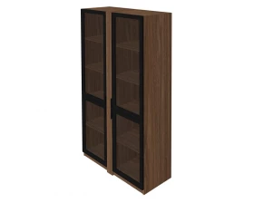 Шкаф со стеклянными дверьми TS-40+TS-07.1+TS-08.1 Time.S images