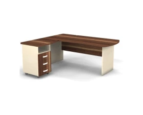 Рабочее место с тумбой левое 180x160x74 Berlin images